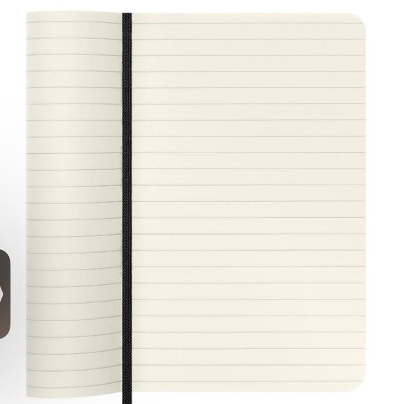 Moleskine 192pg Ruled Pocket Classic Black Softcover Notebook 3.5x5.5” *NEW* - Picture 3 of 3